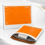 Envelope de segurança com plástico bolha interno e lacre adesivo