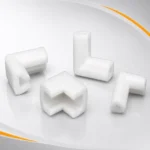 Cantoneiras de polietileno expandido (EPE) para proteção de cantos de móveis, vidros, portas e produtos durante transporte e armazenamento.